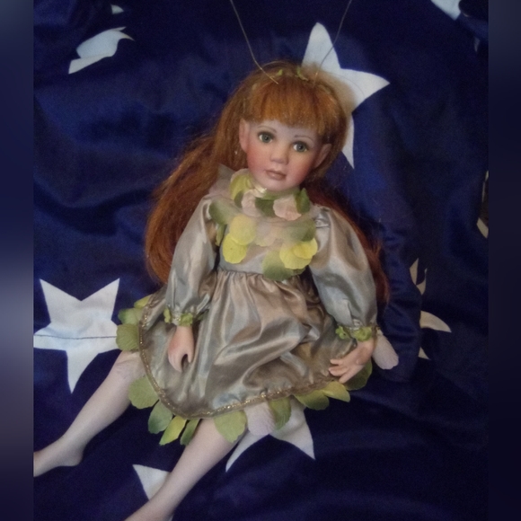 Linda Mason fairy porcelain doll - Picture 2 of 4